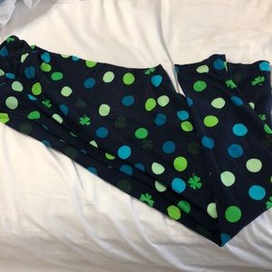 LuLaRoe Shamrock leggings TC2
